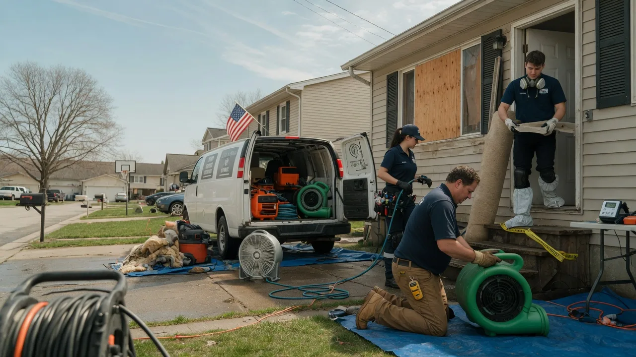 Water Damage Restoration in Fontana, KS near me